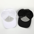 Oem Custom 5 Panel High Quality Water Resistant Laser Cut Drilled Hole Perforated Dad Hat,PVC Patch Sport Baseball Cap